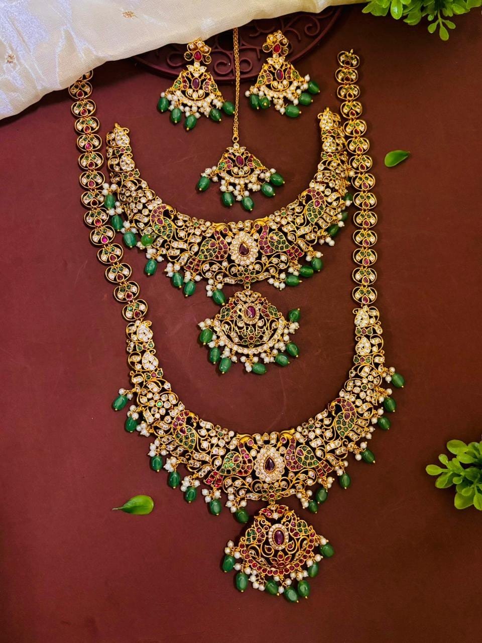 Emerald Bridal Combo Set - S6002